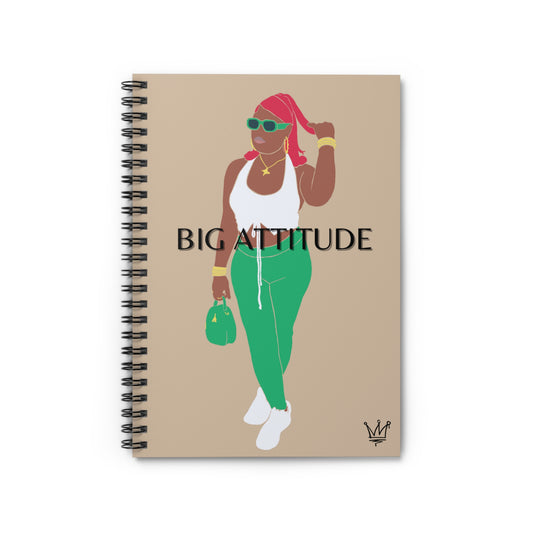 Big Attitude Spiral Notebook