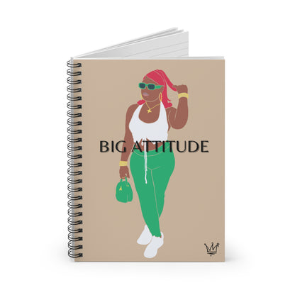 Big Attitude Spiral Notebook