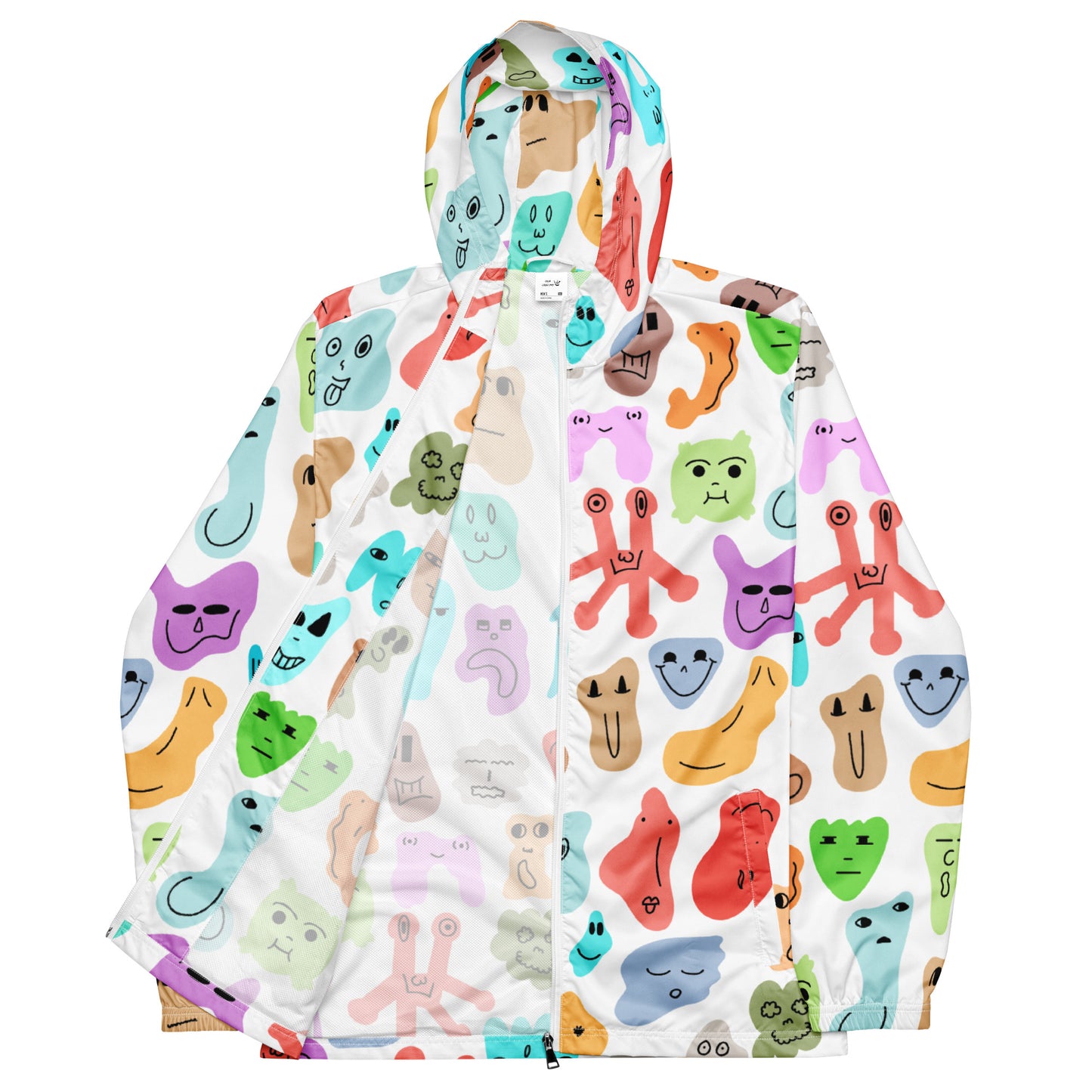 Moodz Windbreaker - White