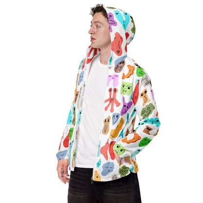 Moodz Windbreaker - White