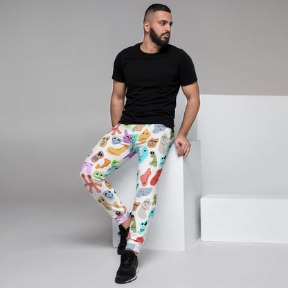 Moodz Men's Joggers - White