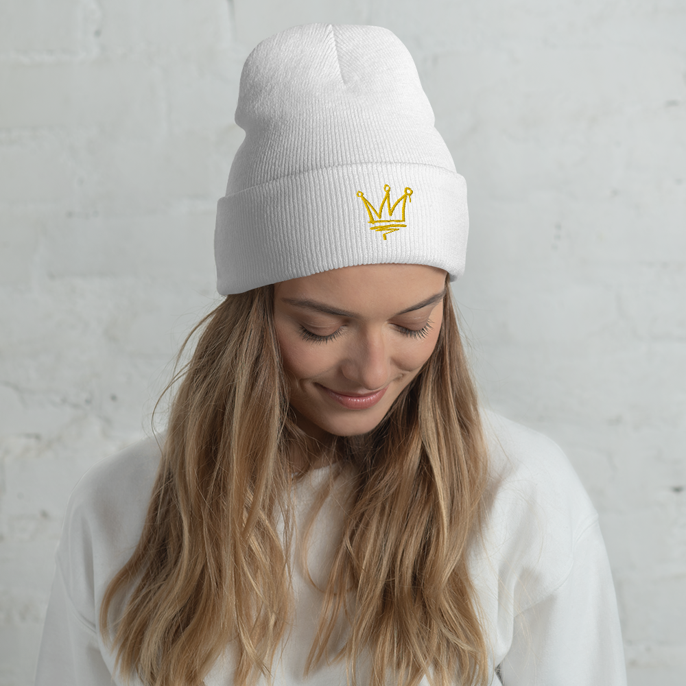 Crown Jewel Cuffed Beanie