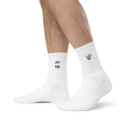 Royal Life Embroidered socks