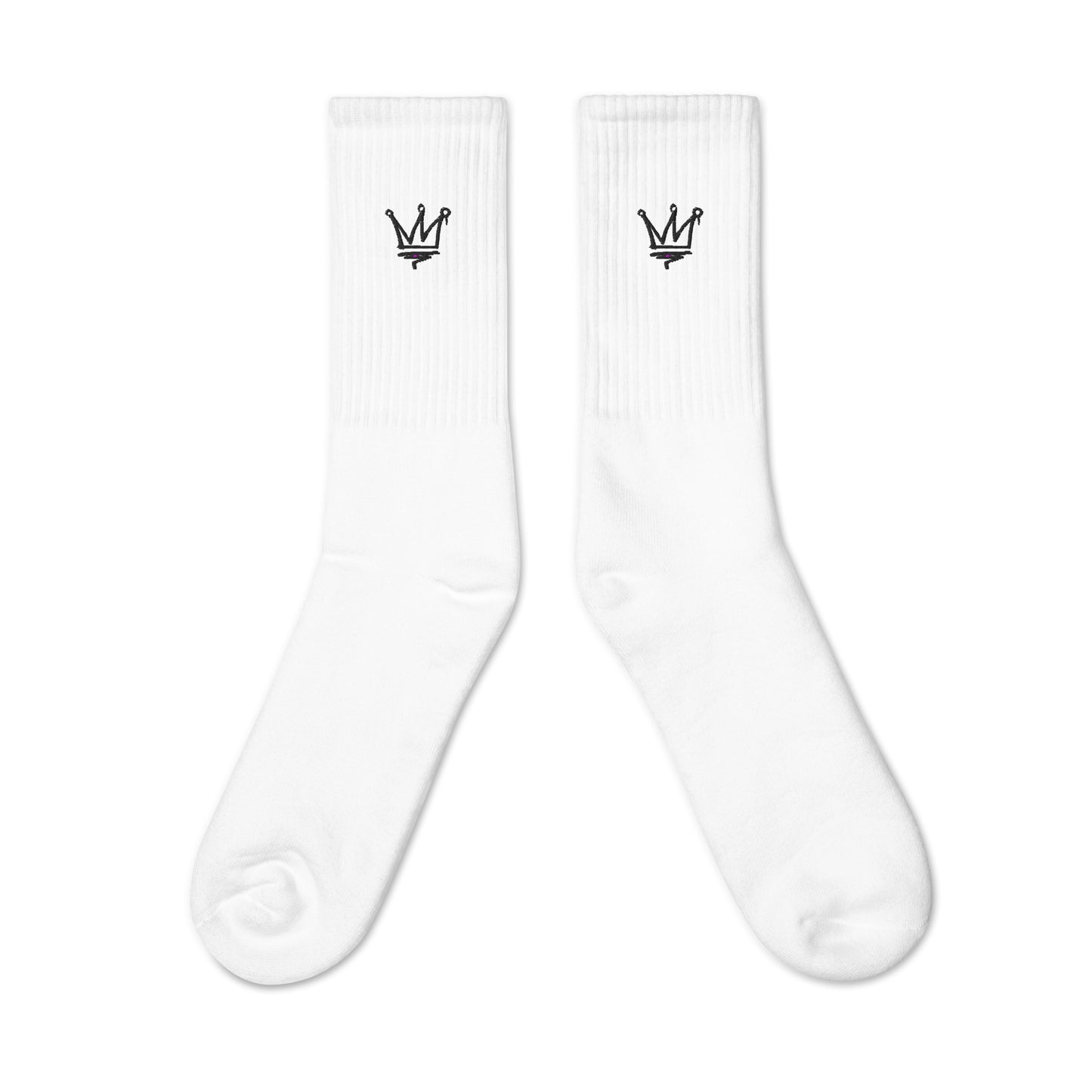 Royal Life Embroidered socks