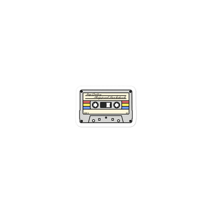 Cassette Tape Vinyl Sticker