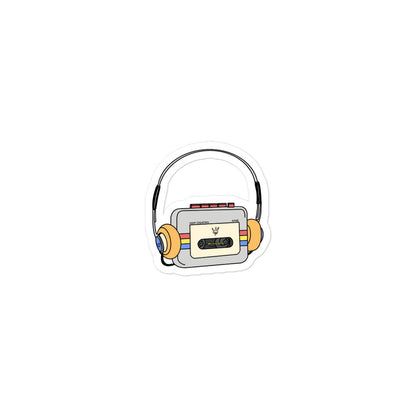 Walkman Vinyl Sticker