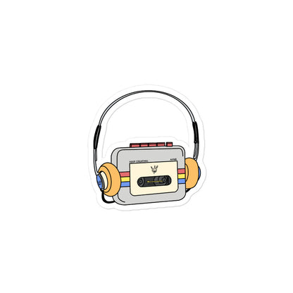 Walkman Vinyl Sticker