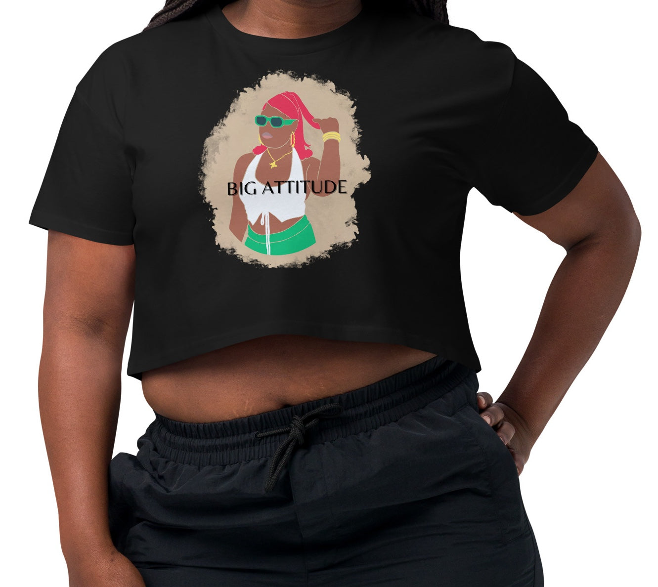 Big Attitude crop top