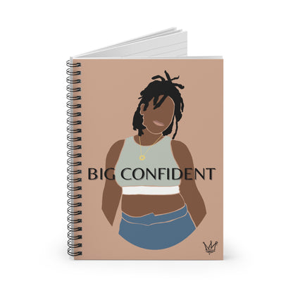 Big Confident Spiral Notebook