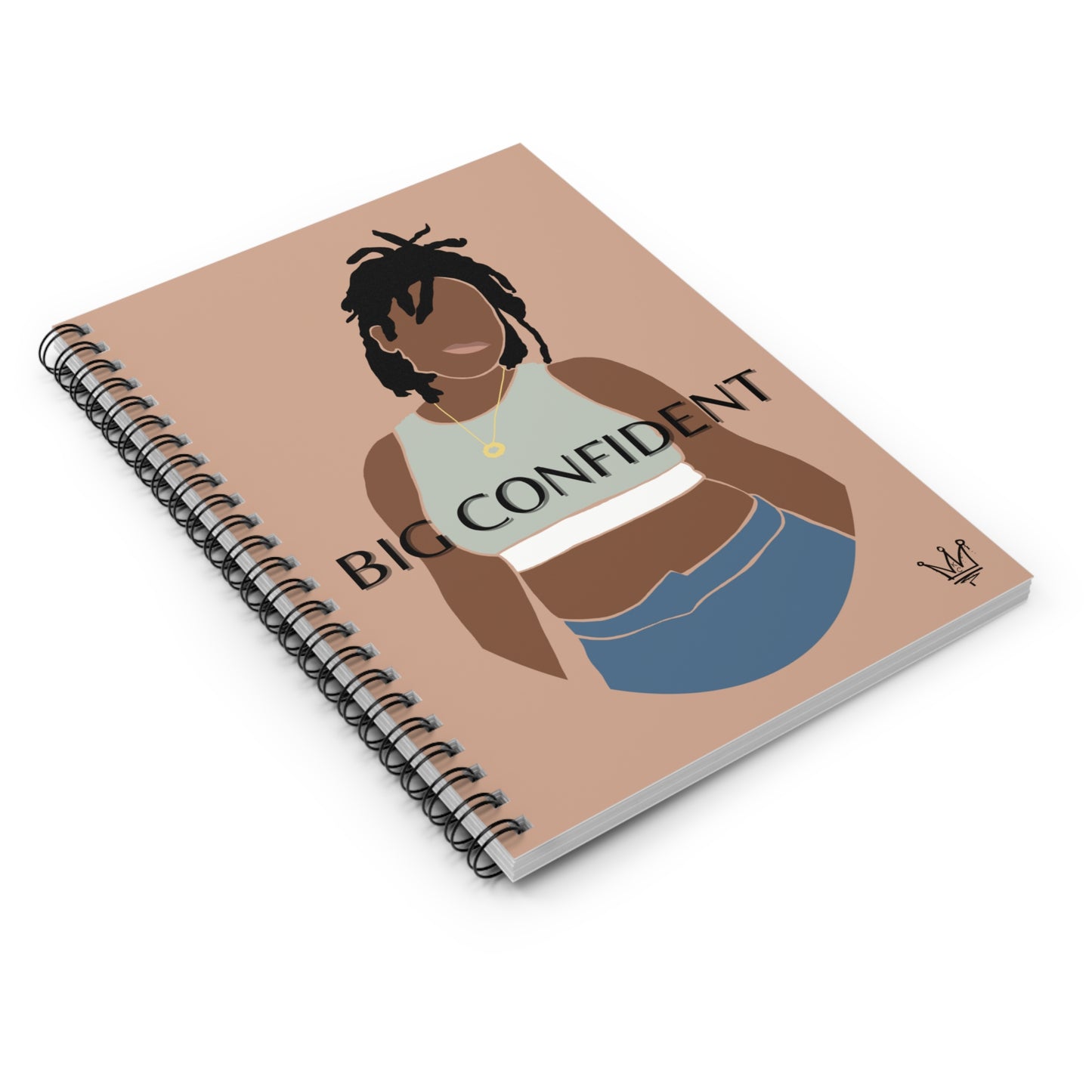 Big Confident Spiral Notebook