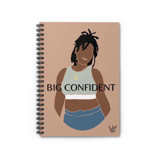 Big Confident Spiral Notebook